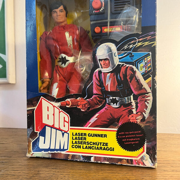 Big Jim Laser Gunner Mattel vintage