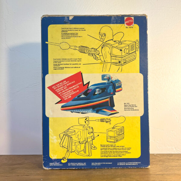 Big Jim Laser Gunner Mattel vintage