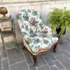 poltrona vintage inglese a fiori Bobeche