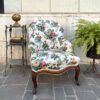 poltrona vintage inglese a fiori Bobeche