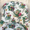 poltrona vintage inglese a fiori Bobeche